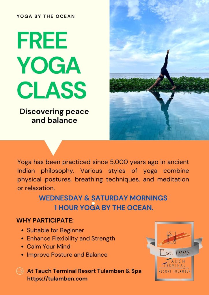 bali free yoga class